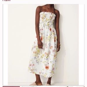NWT H&M floral midi dress